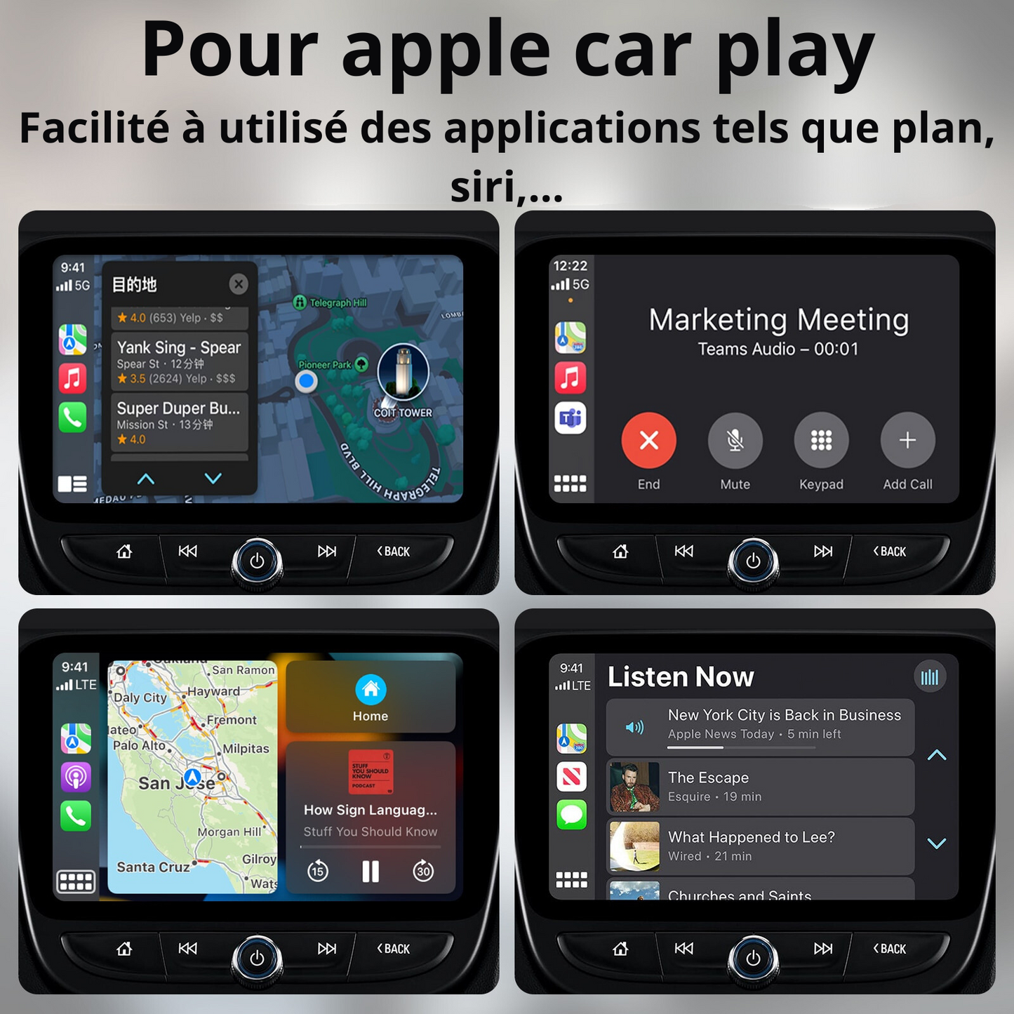 Adaptateur Apple CarPlay Sans Fil : Conduite Connectée Simplifiée