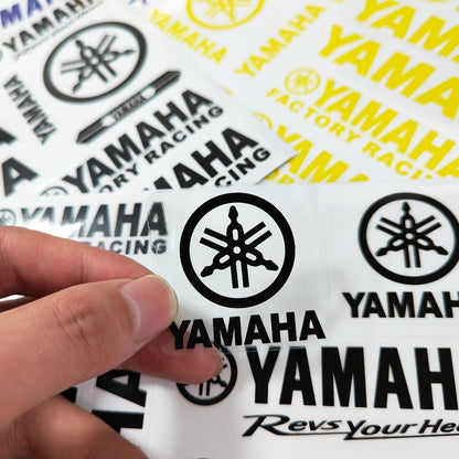 Autocollant Yamaha Original pour Moto : Logo Transparent